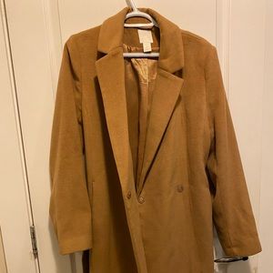 Wool Trench Coat- H&M Medium